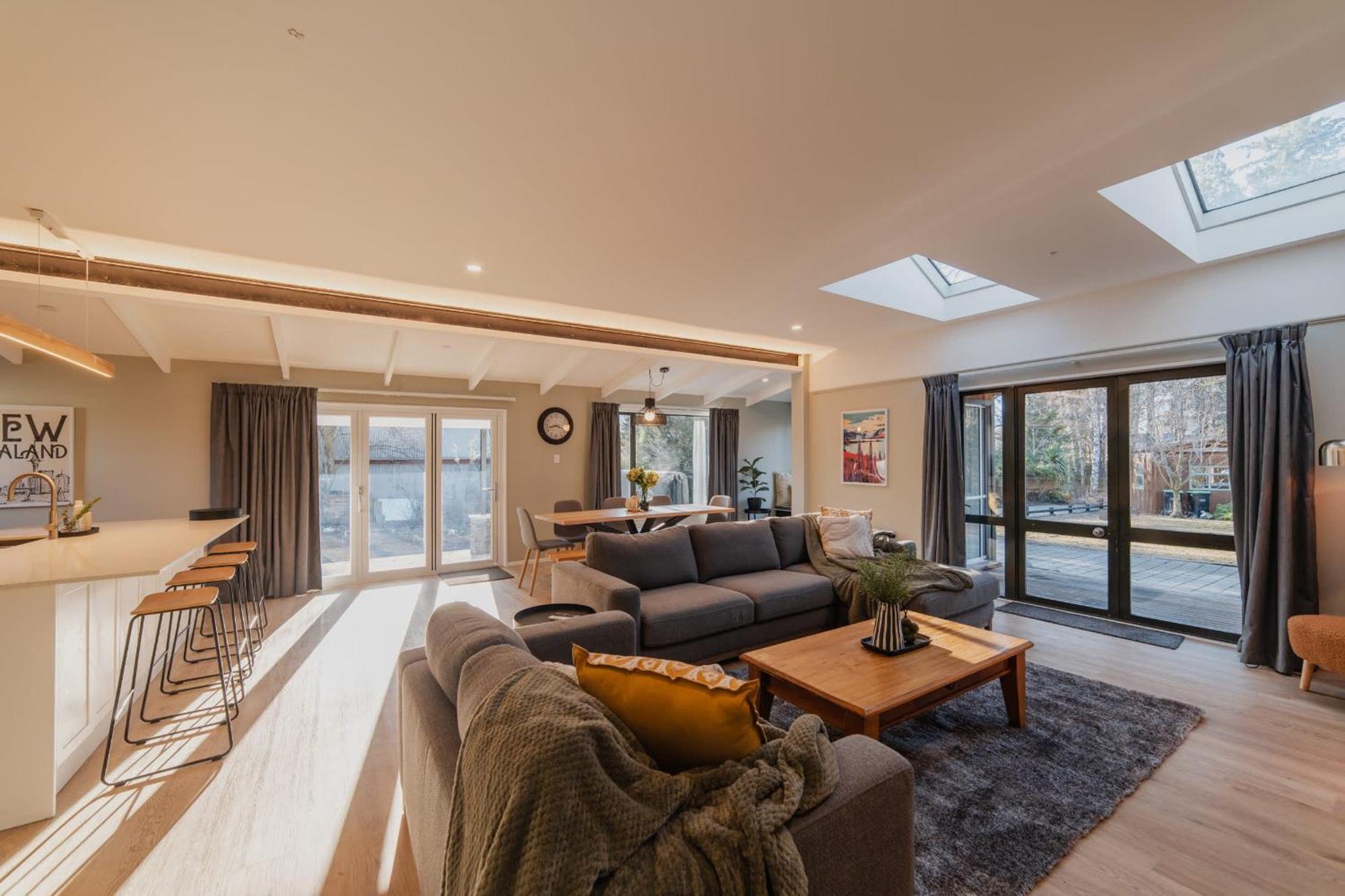 Galaxy 3Br Modern Home With Fireplace Outdoor Spa Lake Tekapo Exteriér fotografie