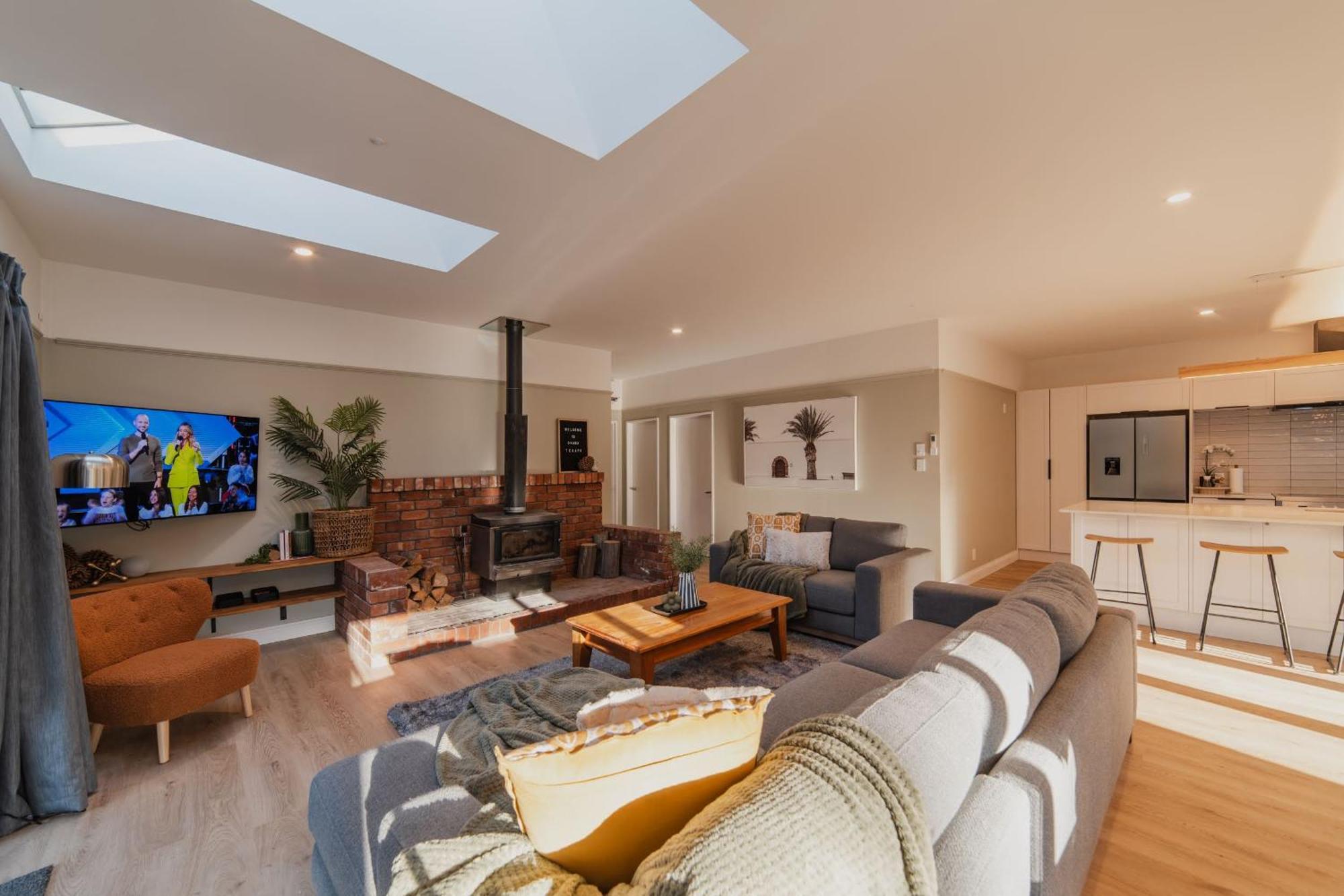 Galaxy 3Br Modern Home With Fireplace Outdoor Spa Lake Tekapo Exteriér fotografie